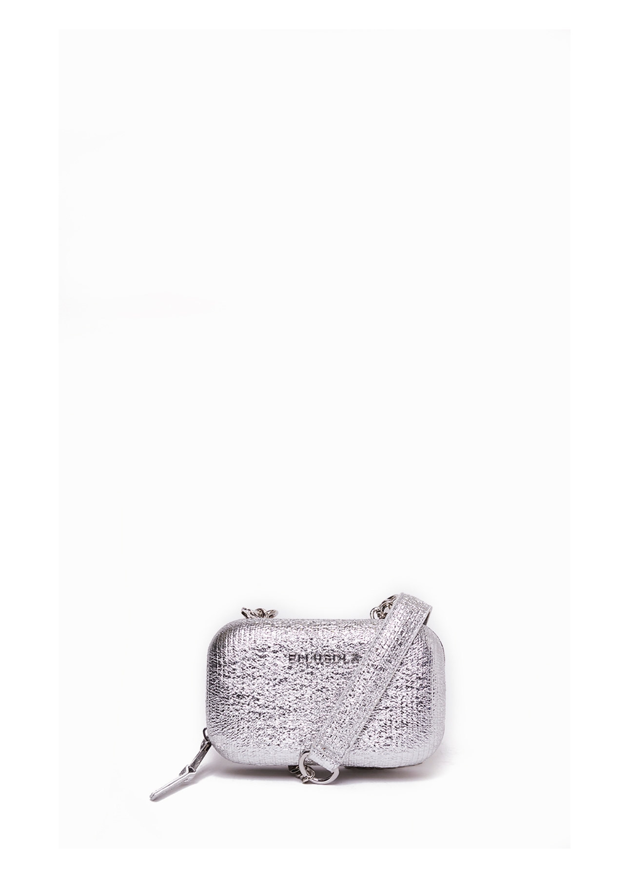Bolsa Clutch Blair Ellus Prata