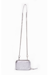 Bolsa Clutch Blair Ellus Prata