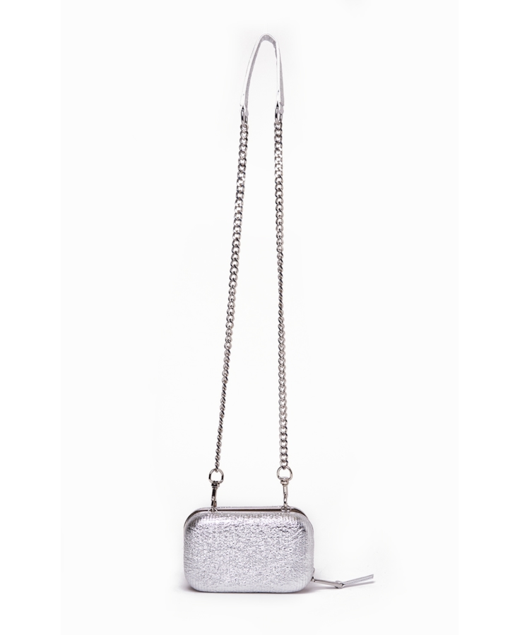 Bolsa Clutch Blair Ellus Prata