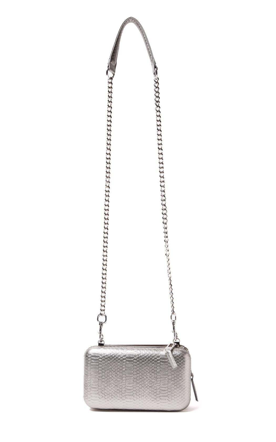 Bolsa Clutch Mia Ellus Prata