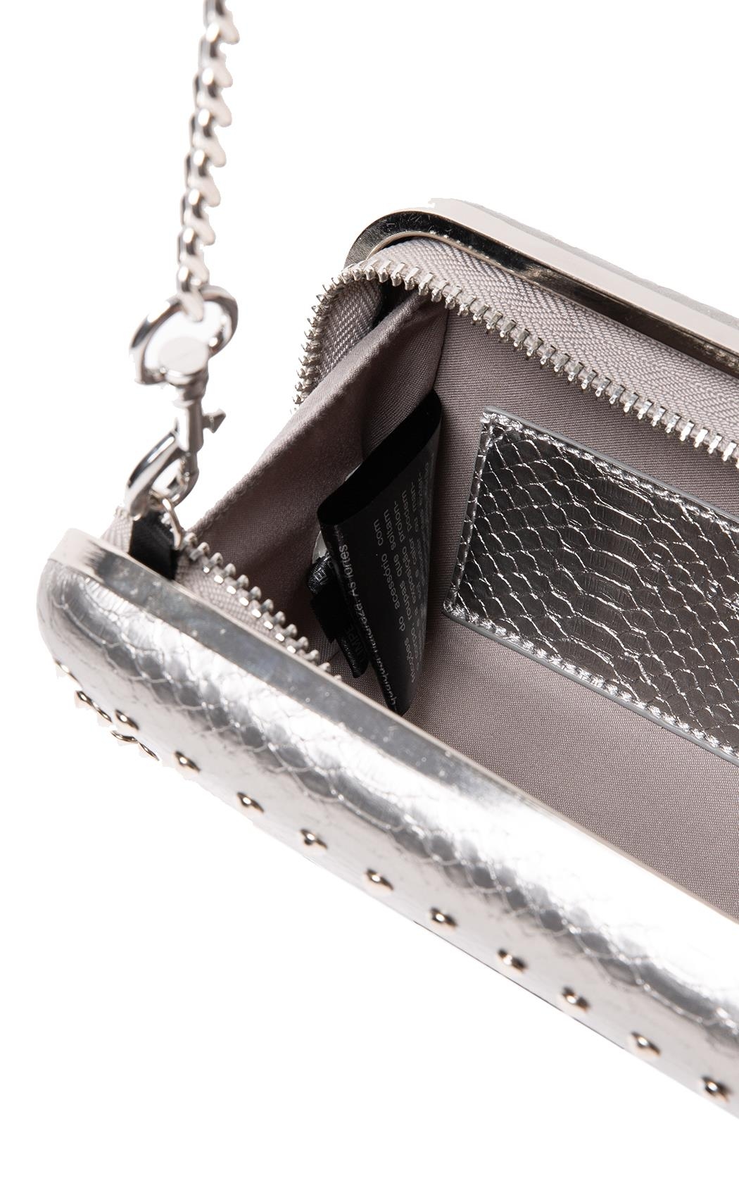 Bolsa Clutch Mia Ellus Prata