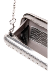 Bolsa Clutch Mia Ellus Prata