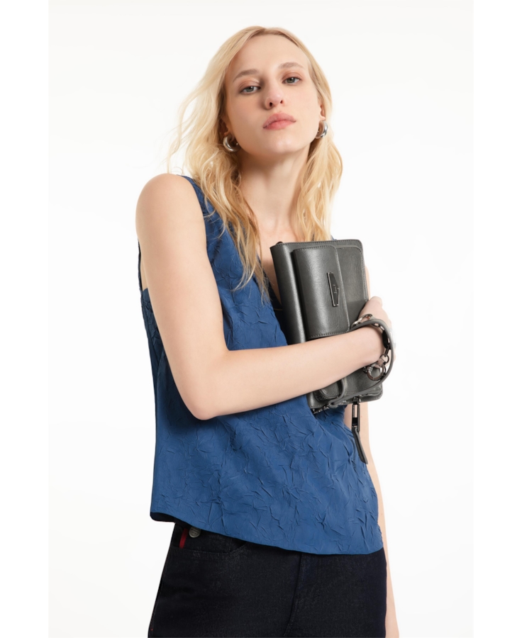 Bolsa Clutch Utilitary Ellus Grafite