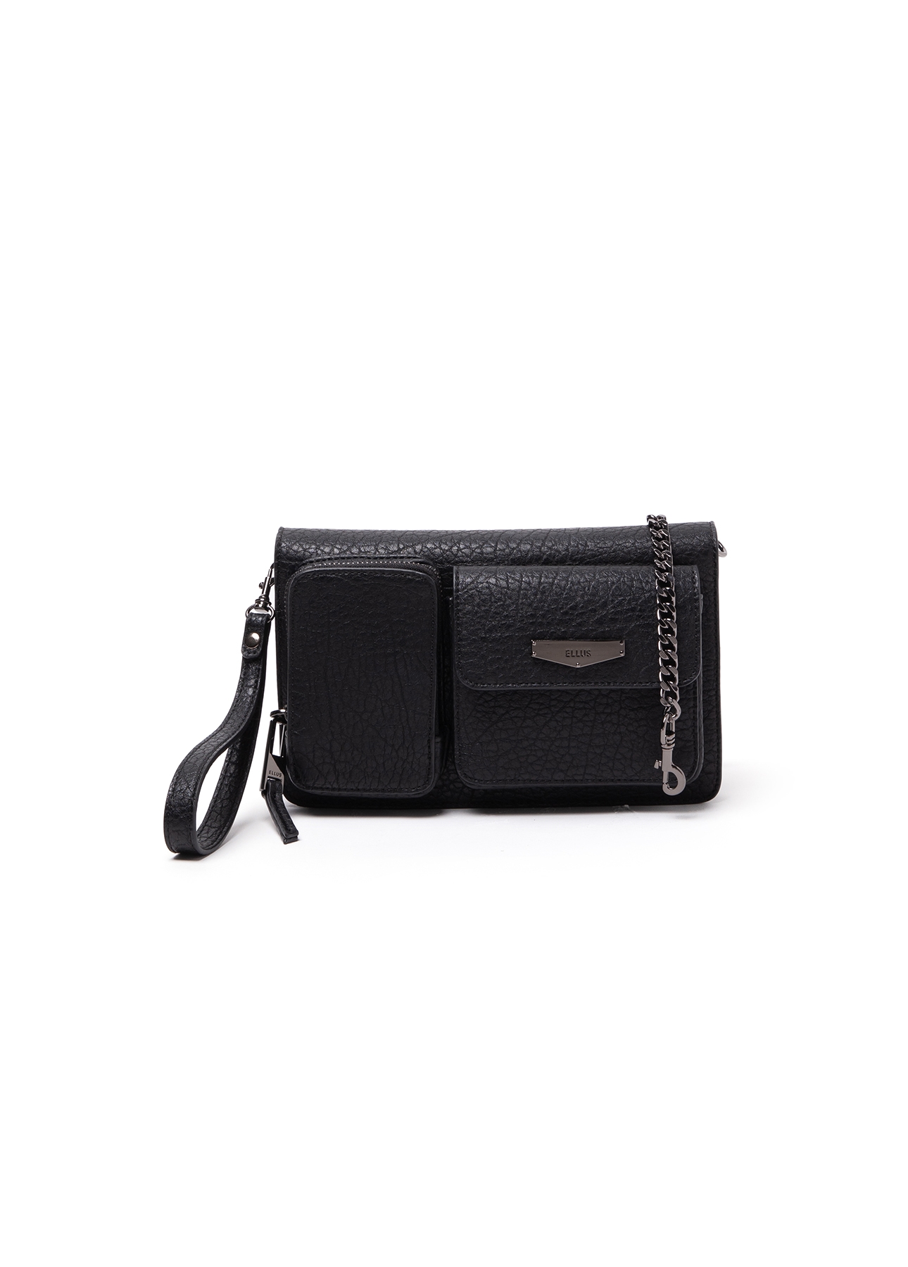 Bolsa Clutch Utilitary Ellus Preto