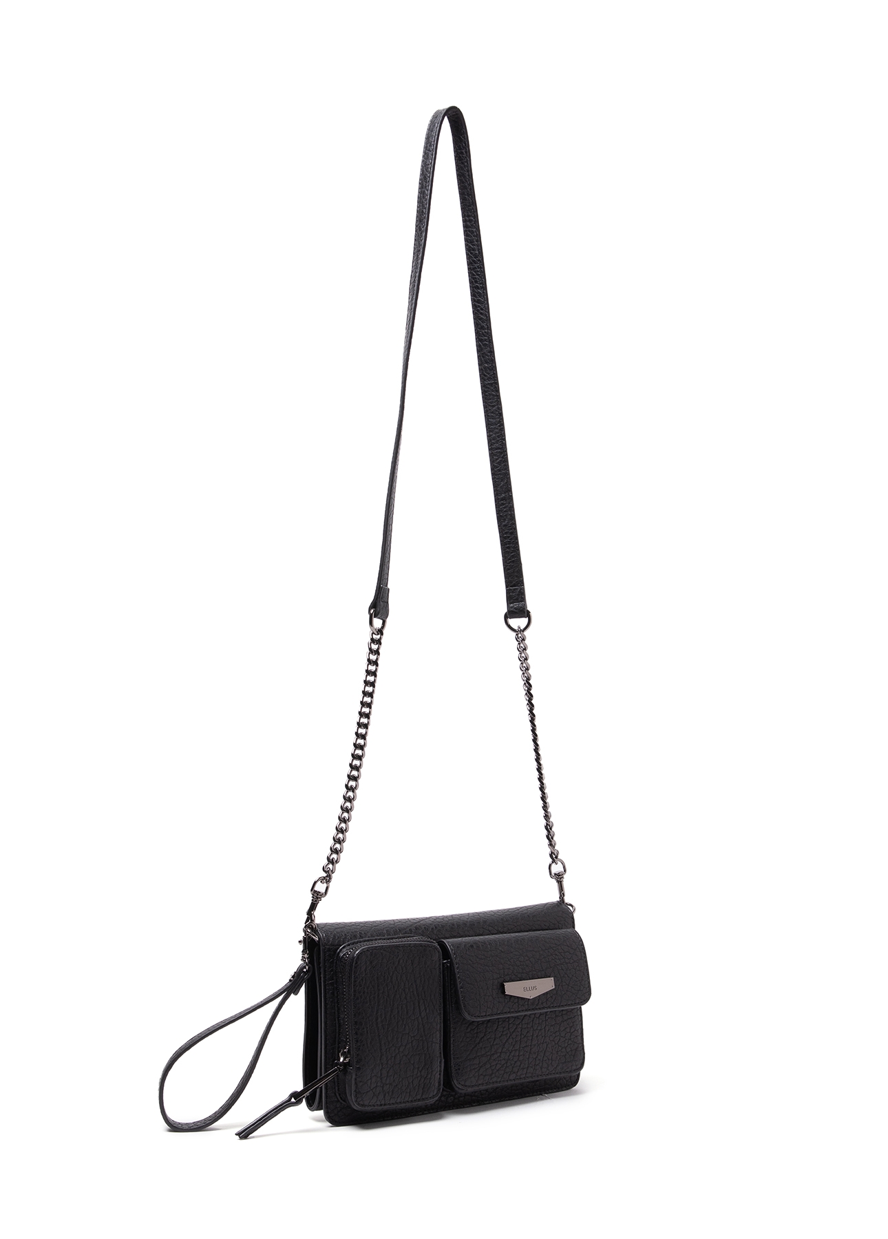 Bolsa Clutch Utilitary Ellus Preto