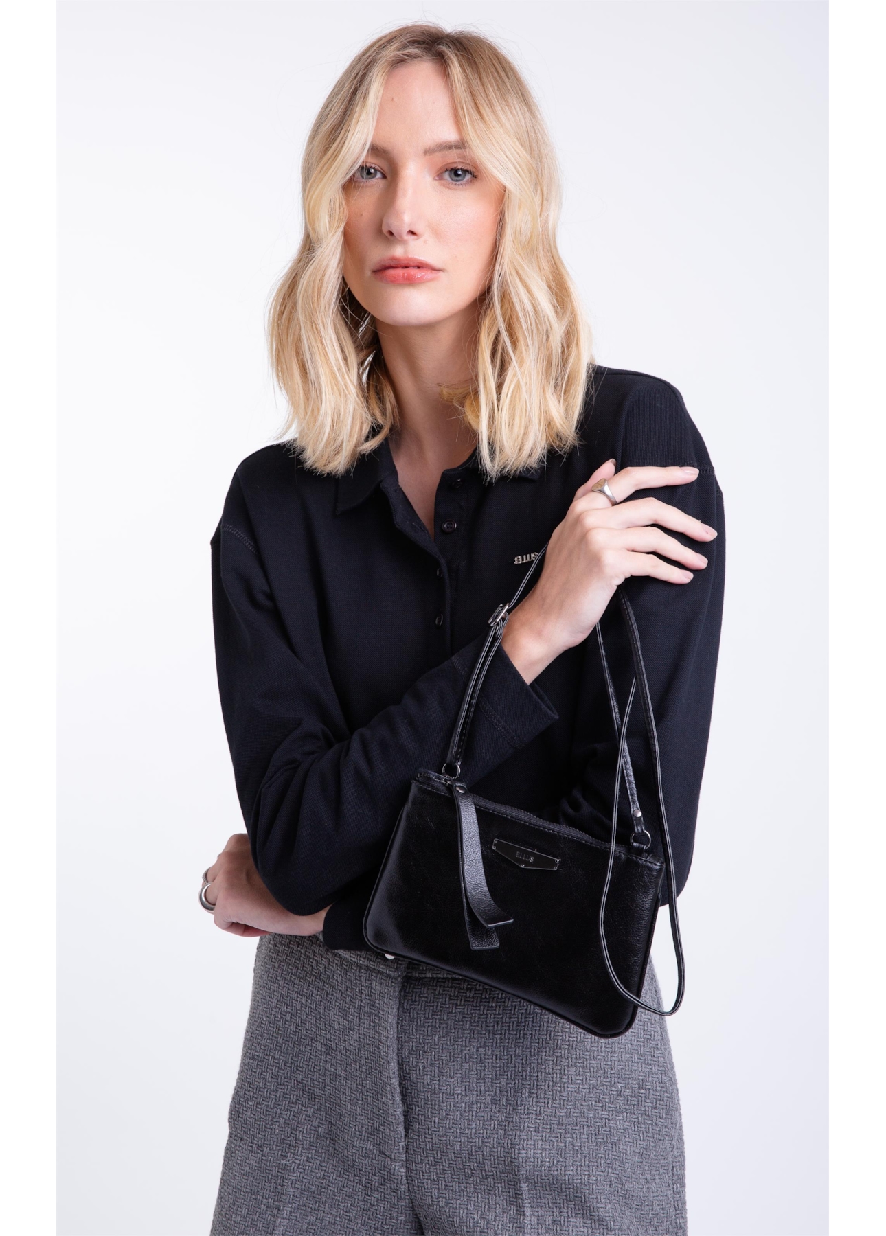 Bolsa Crossbody Bag Gigi Ellus Preto