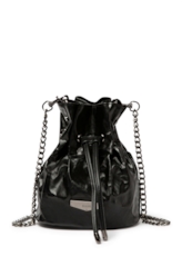 Bolsa Crossbody Bag Hera Techno Leather Ellus Preto
