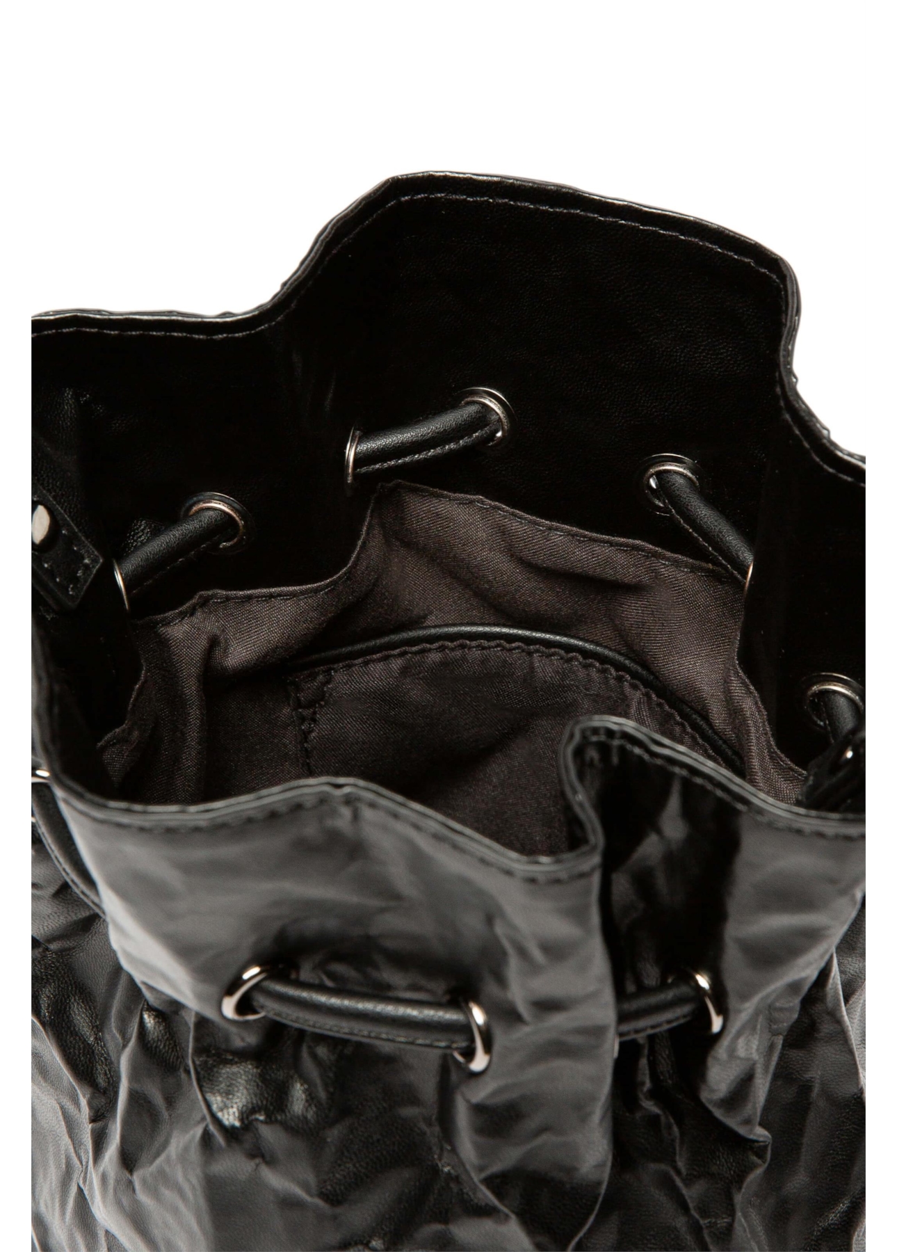 Bolsa Crossbody Bag Hera Techno Leather Ellus Preto