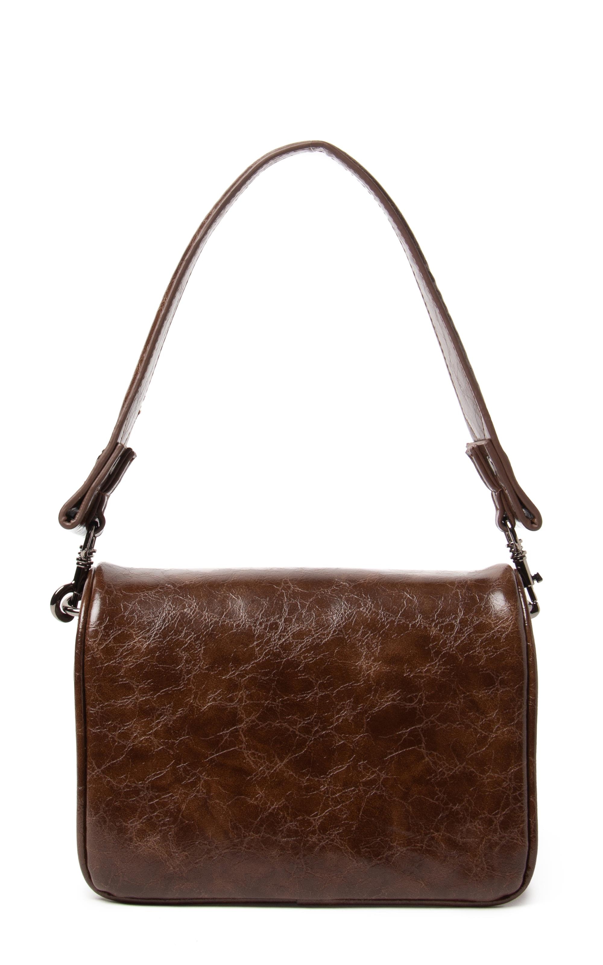 chillibag スモー ルボストン ブラウン Bolsa Crossbody Bag Kaya Ellus Marrom