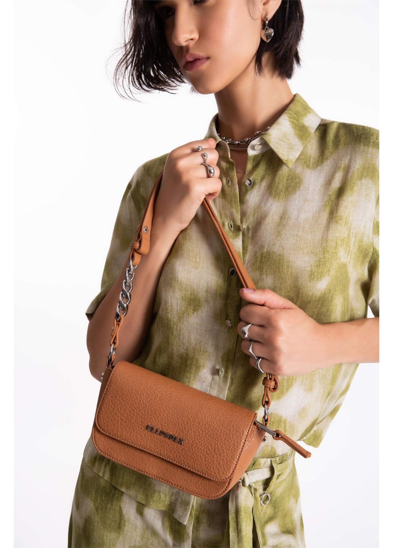 Bolsa Crossbody Bag Marie Camel