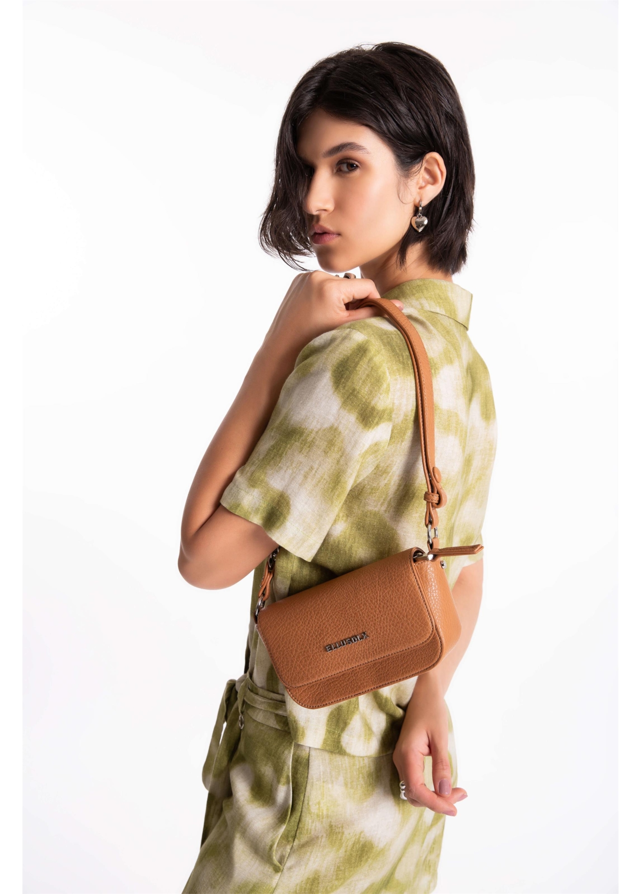 Bolsa Crossbody Bag Marie Camel