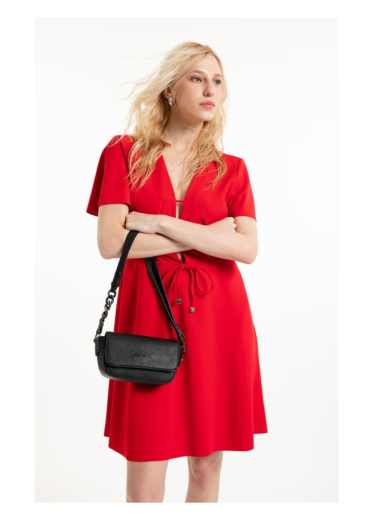 Bolsa Crossbody Bag Marie Ellus Preto