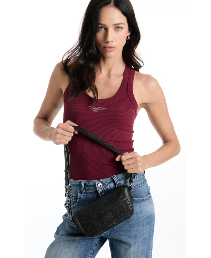 Bolsa Crossbody Bag Marie Ellus Preto