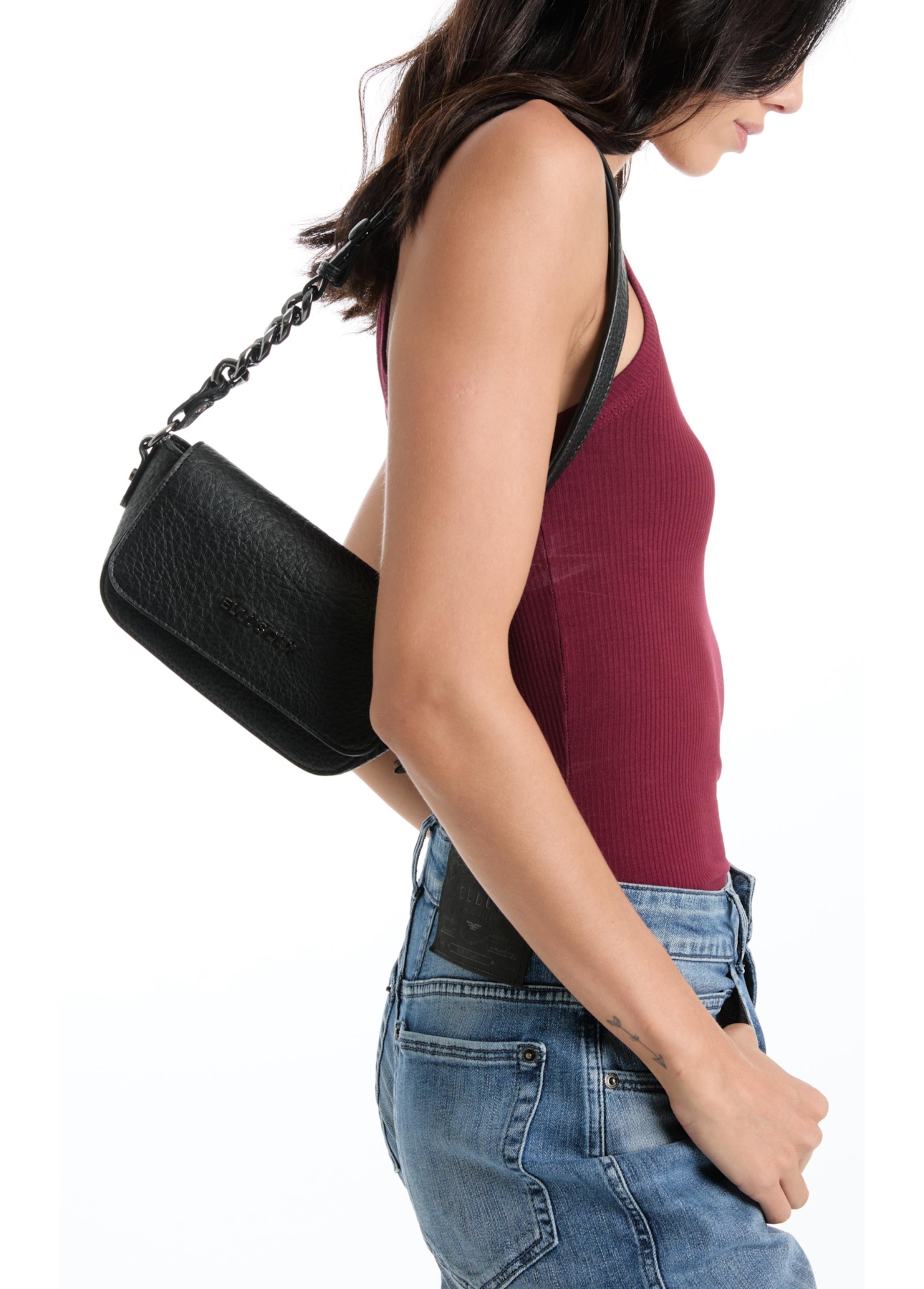 Bolsa Crossbody Bag Marie Ellus Preto