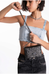 Bolsa Crossbody Bag Miranda Preto