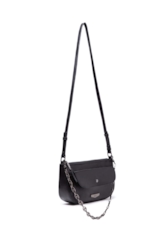 Bolsa Crossbody Lotus Techno Preto