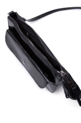 Bolsa Crossbody Lotus Techno Preto