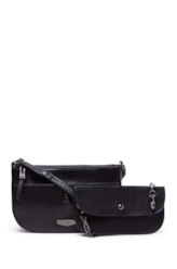 Bolsa Crossbody Lotus Techno Preto