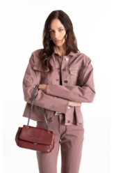 Bolsa Crossbody Millie Ellus Bordeaux