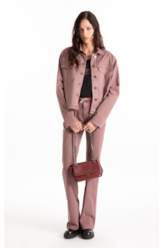 Bolsa Crossbody Millie Ellus Bordeaux