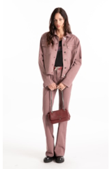 Bolsa Crossbody Millie Ellus Bordeaux