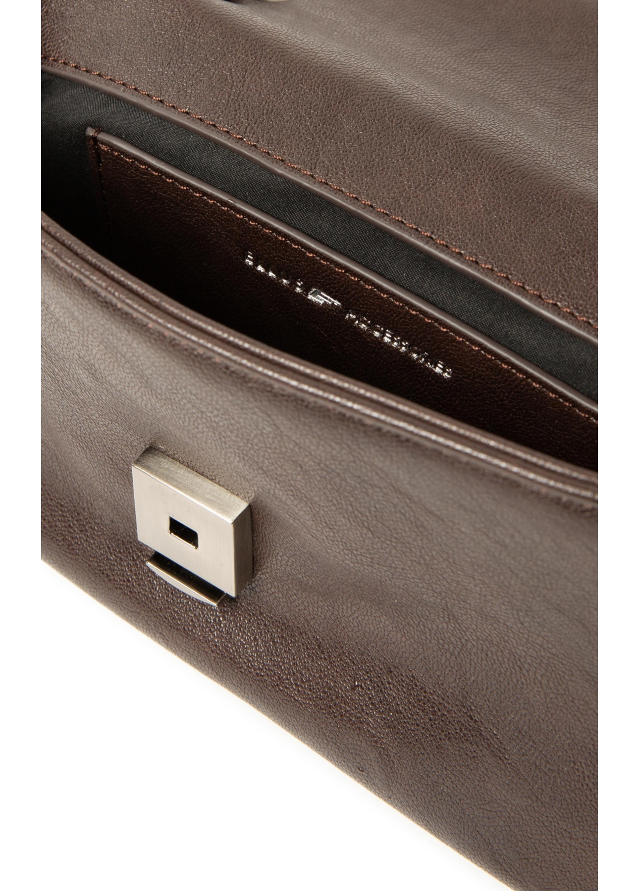 Bolsa Crossbody Millie Ellus Dark Brown