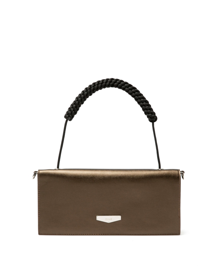 Bolsa Crossbody Mininal Bag Ellus Dark Brown