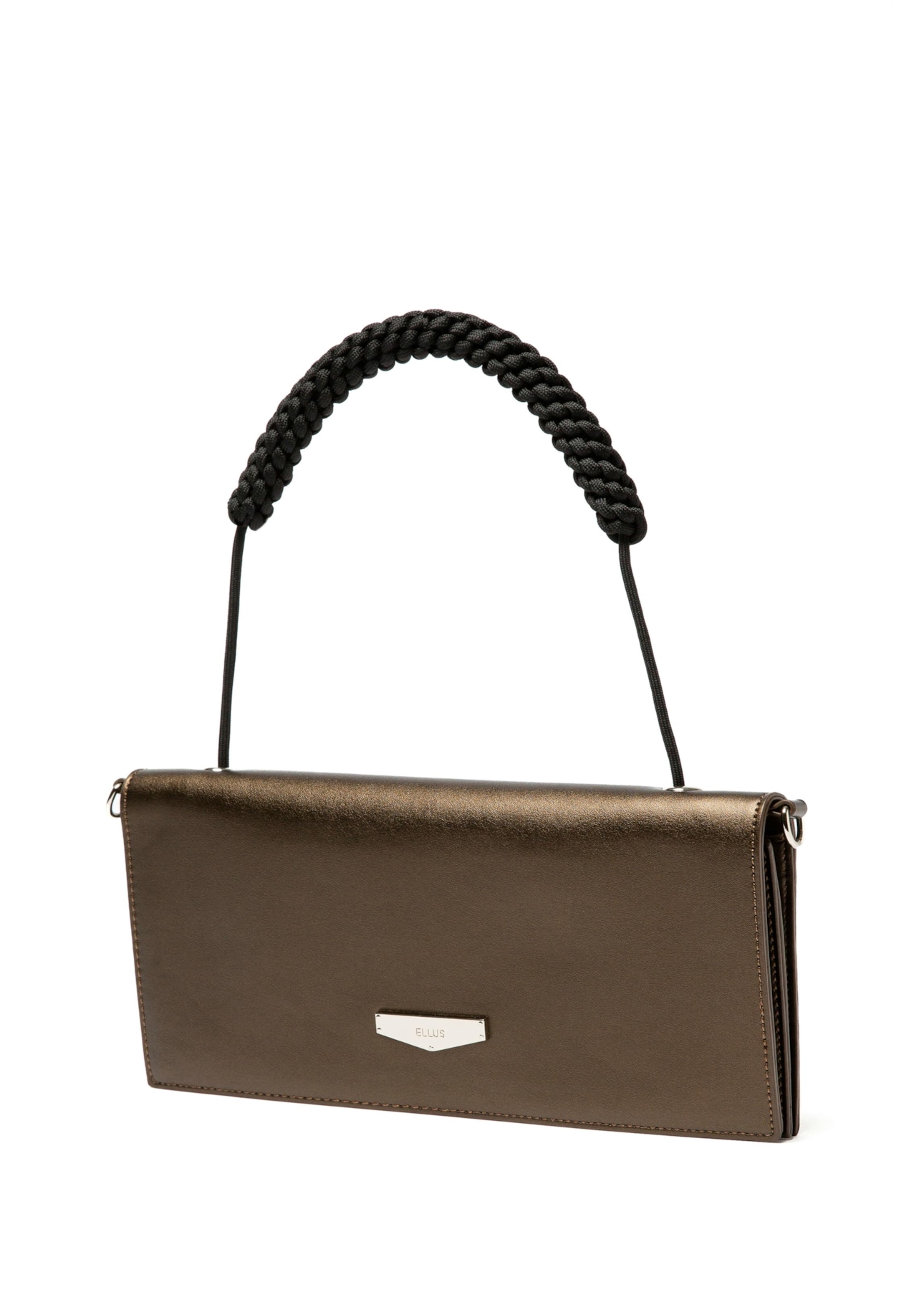 Bolsa Crossbody Mininal Bag Ellus Dark Brown