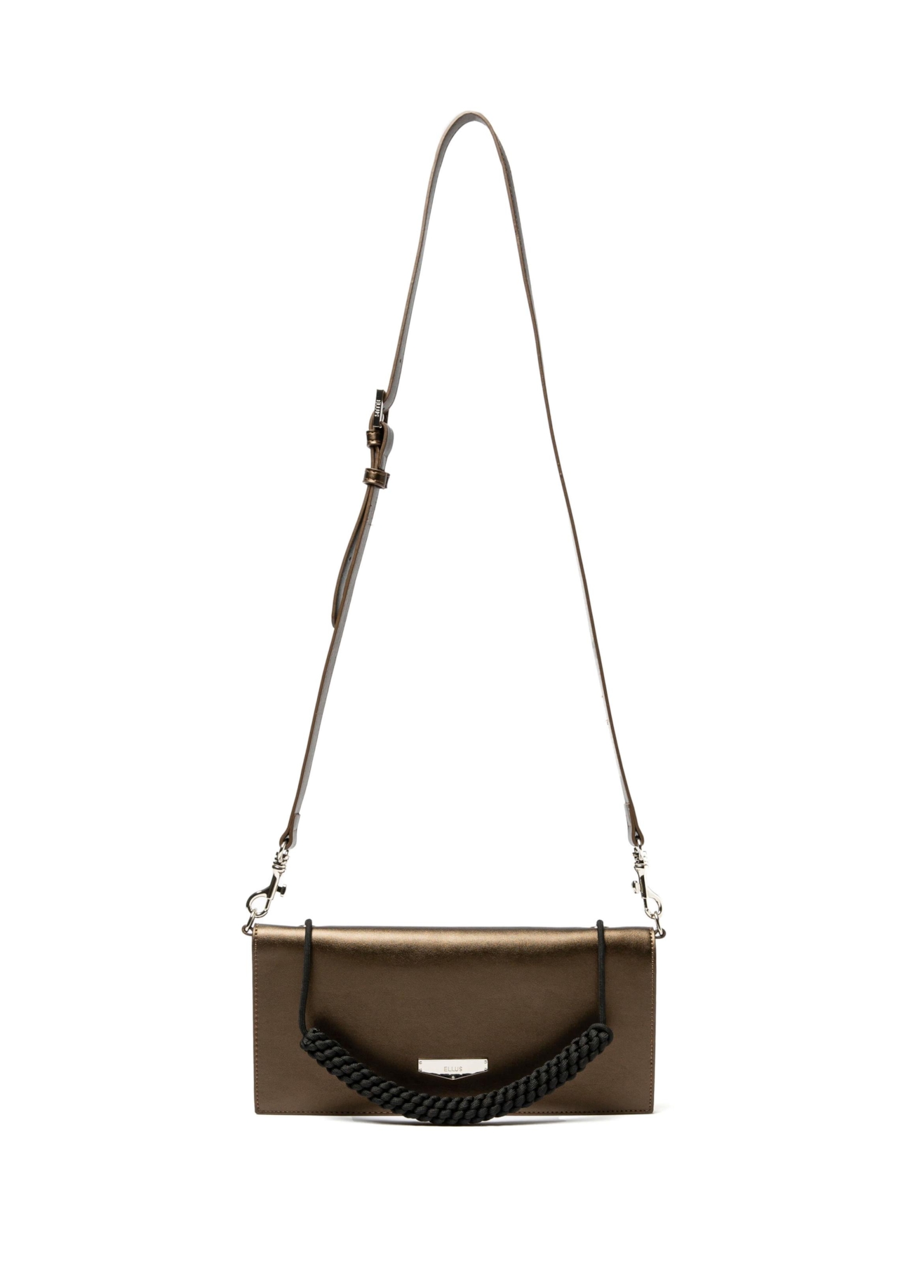 Bolsa Crossbody Mininal Bag Ellus Dark Brown