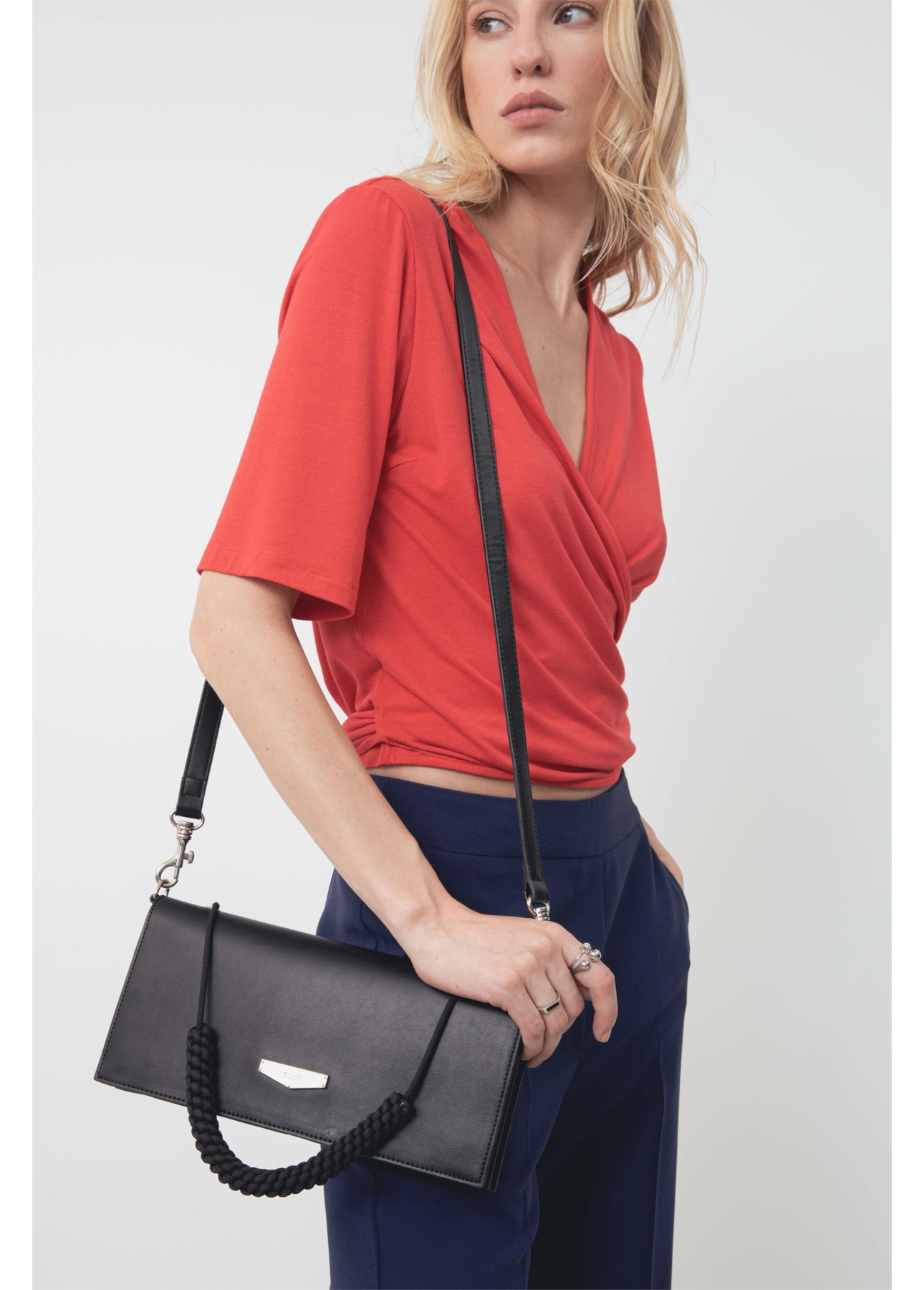 Bolsa Crossbody Mininal Bag Ellus Preto