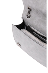 Bolsa Crossbody Steph Ellus Cinza Claro