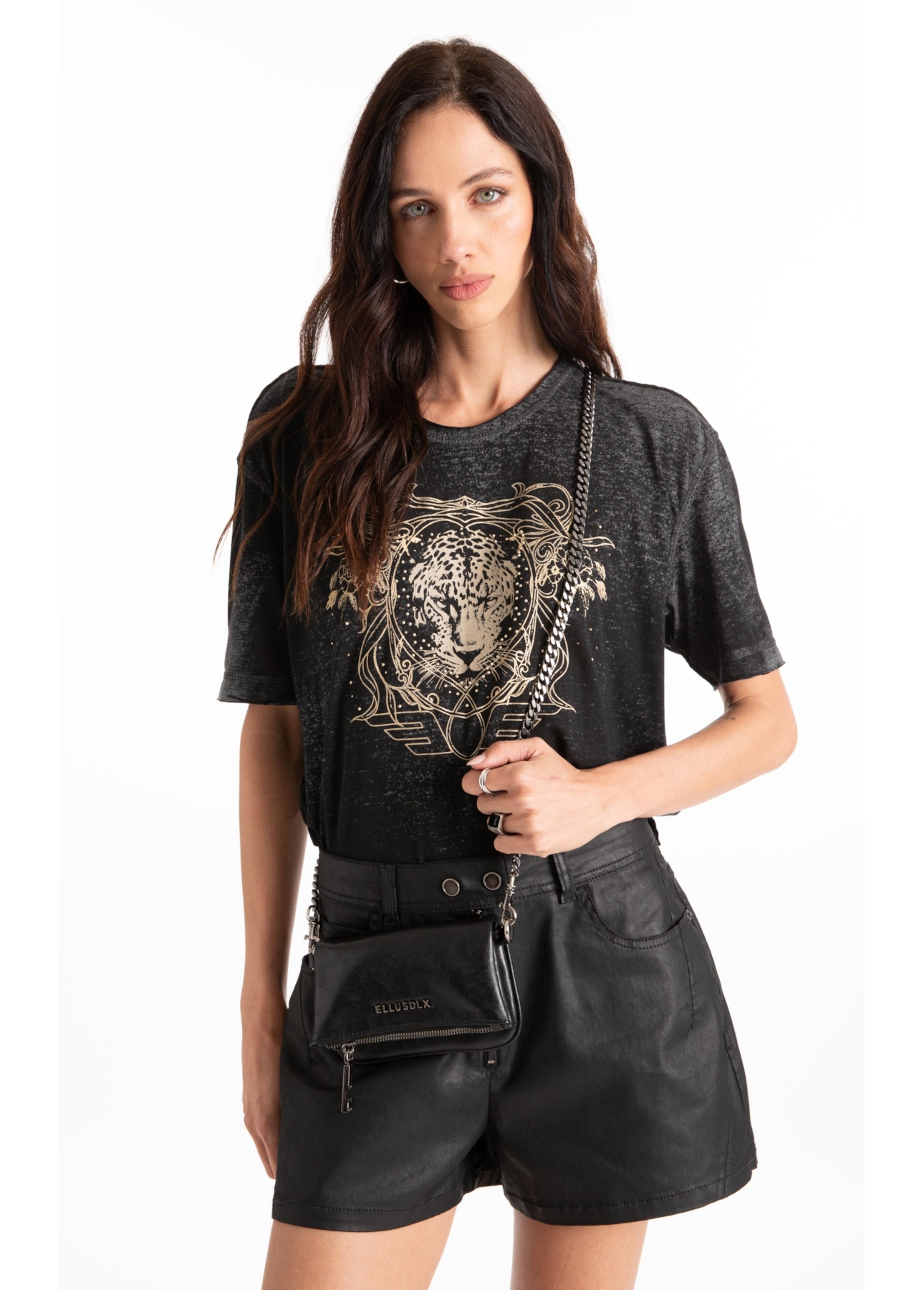 Bolsa Crossbody Tess Ellus Preto