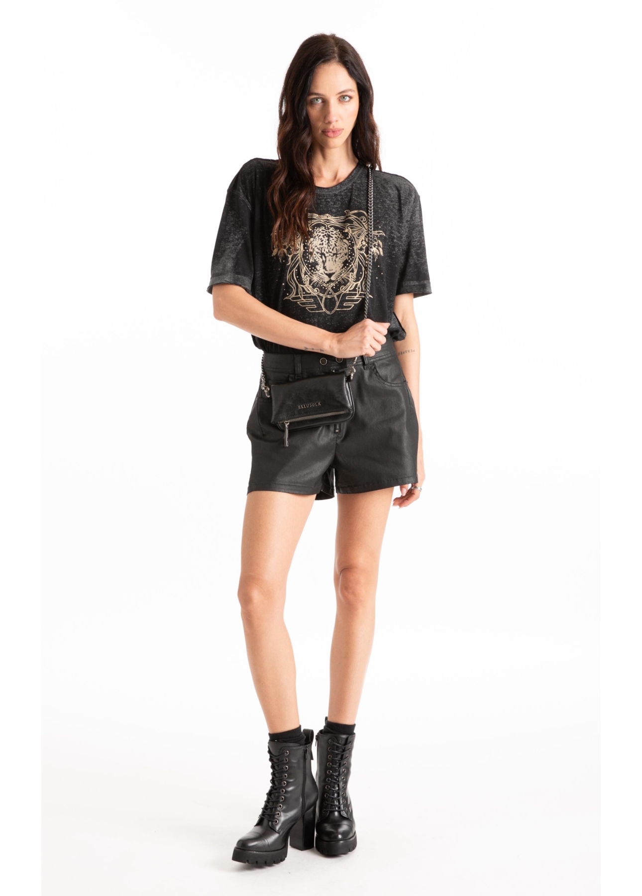 Bolsa Crossbody Tess Ellus Preto