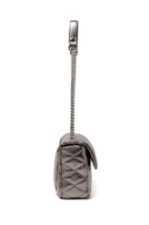Bolsa Diana Crossbody Bag Ellus Silver Gray