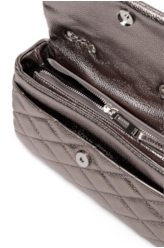 Bolsa Diana Crossbody Bag Ellus Silver Gray