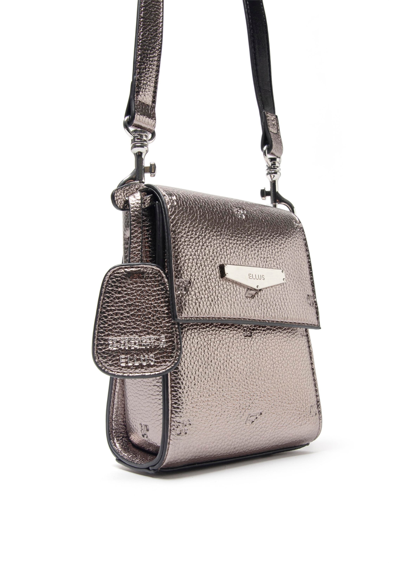 Bolsa Dna Crossbody Bag Silver Gray