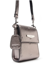 Bolsa Dna Crossbody Bag Silver Gray