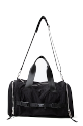 Bolsa Duffle Bag Mike Ellus Preto