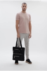 Bolsa Ellus Tote Bag Nylon Preto