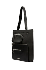 Bolsa Ellus Tote Bag Nylon Preto