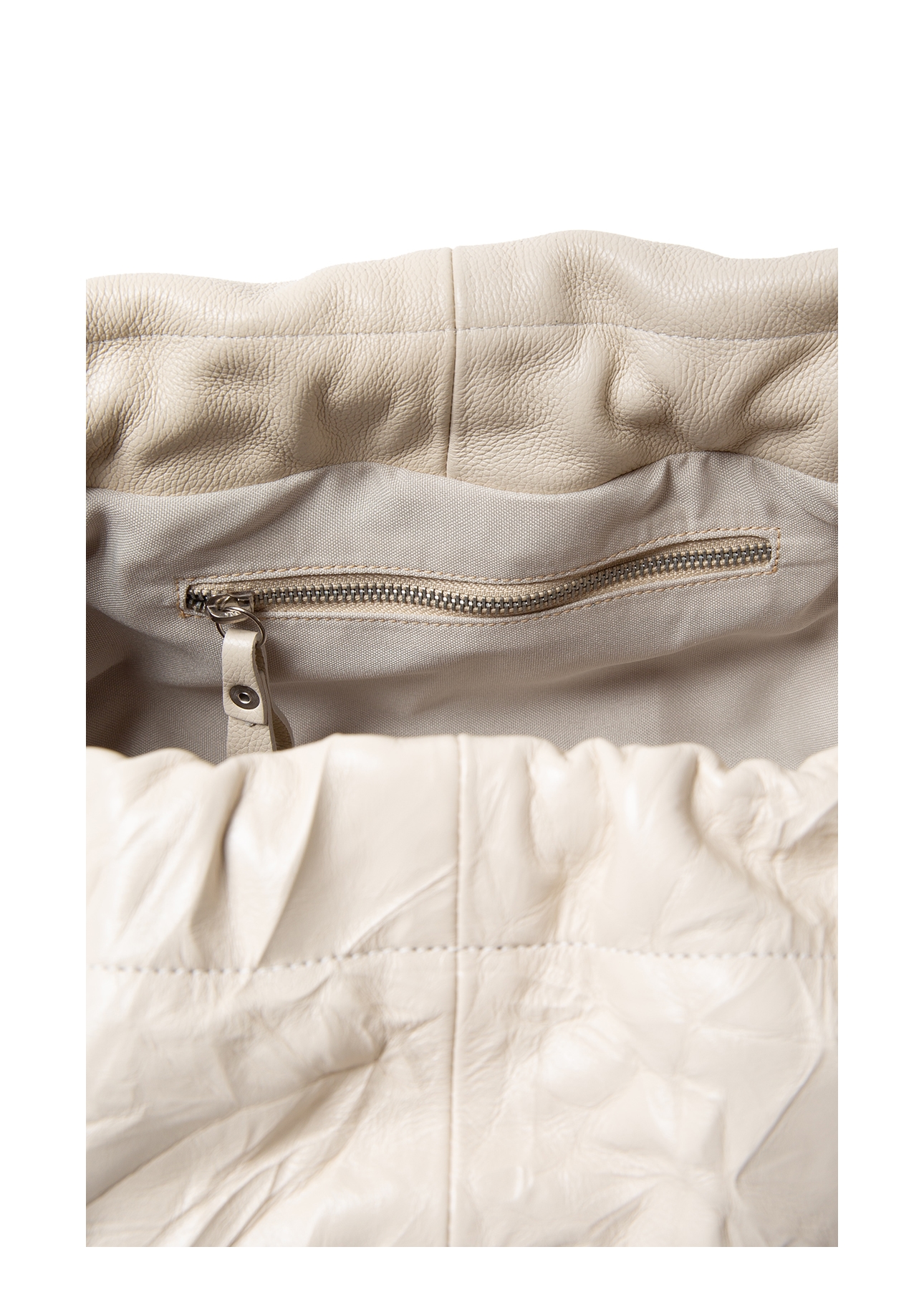 Bolsa Grande Evelyn Ellus Off White