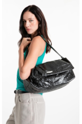 Bolsa Grande Evelyn Ellus Preto