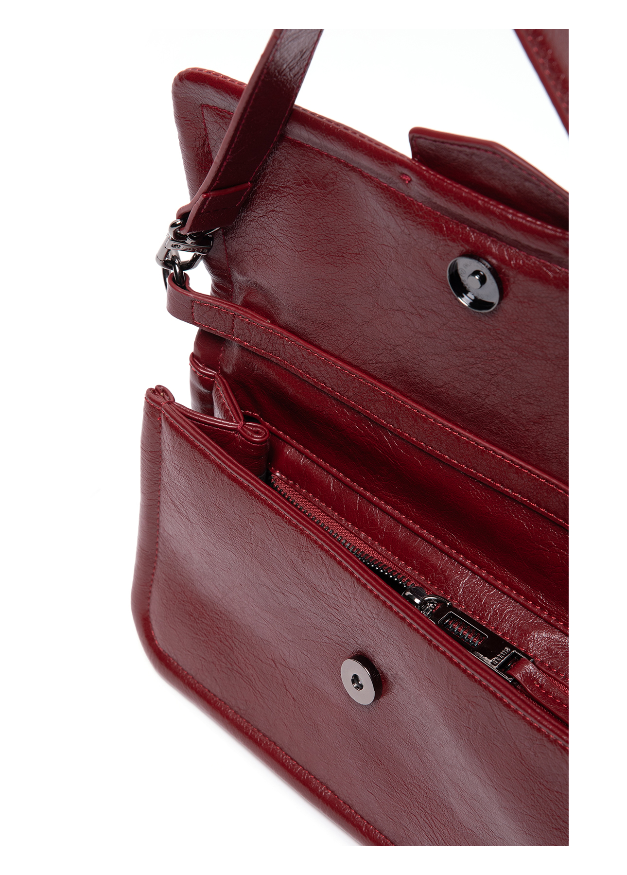 Bolsa Handbag Megan Bordeaux