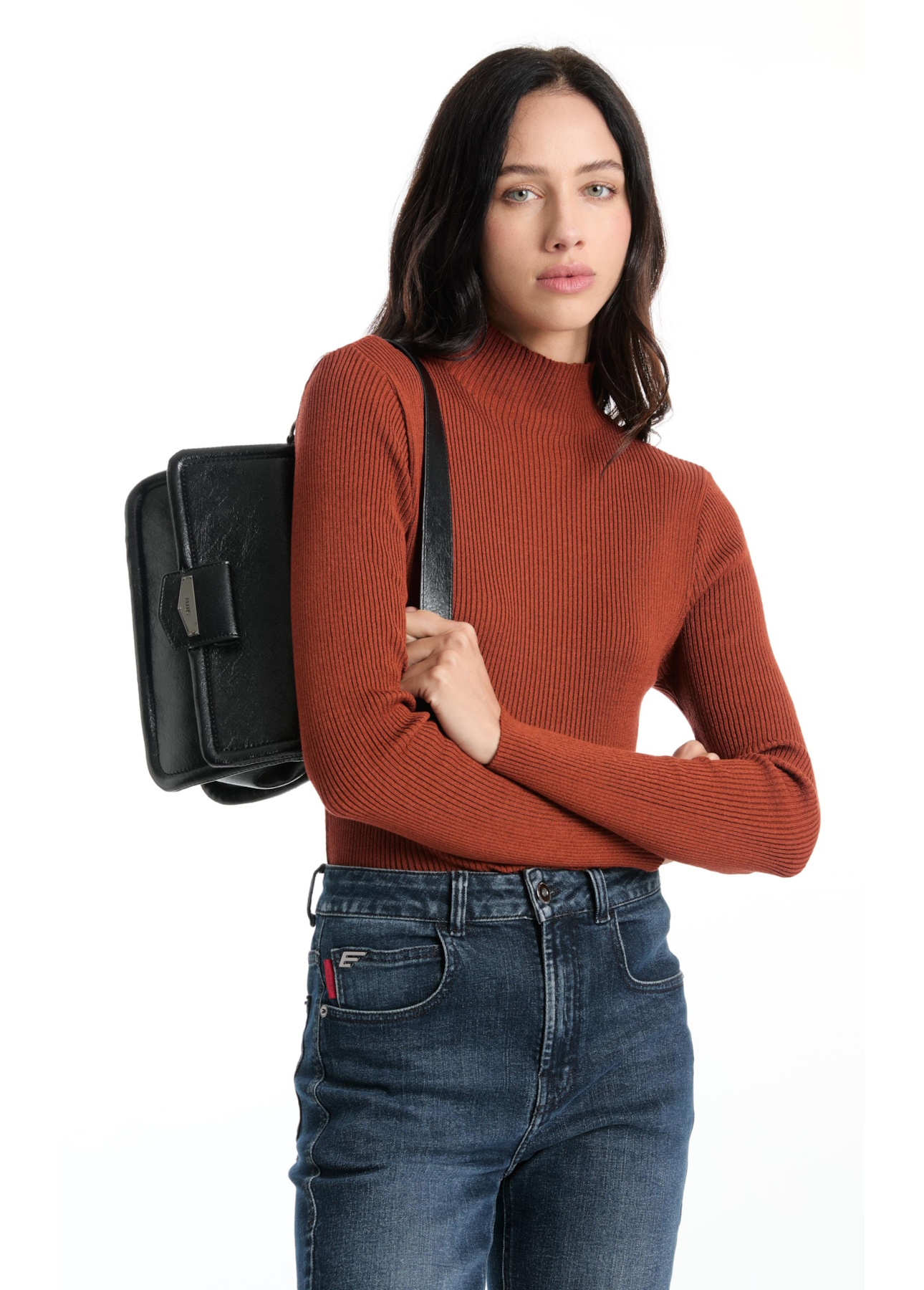 Bolsa Handbag Megan Preto