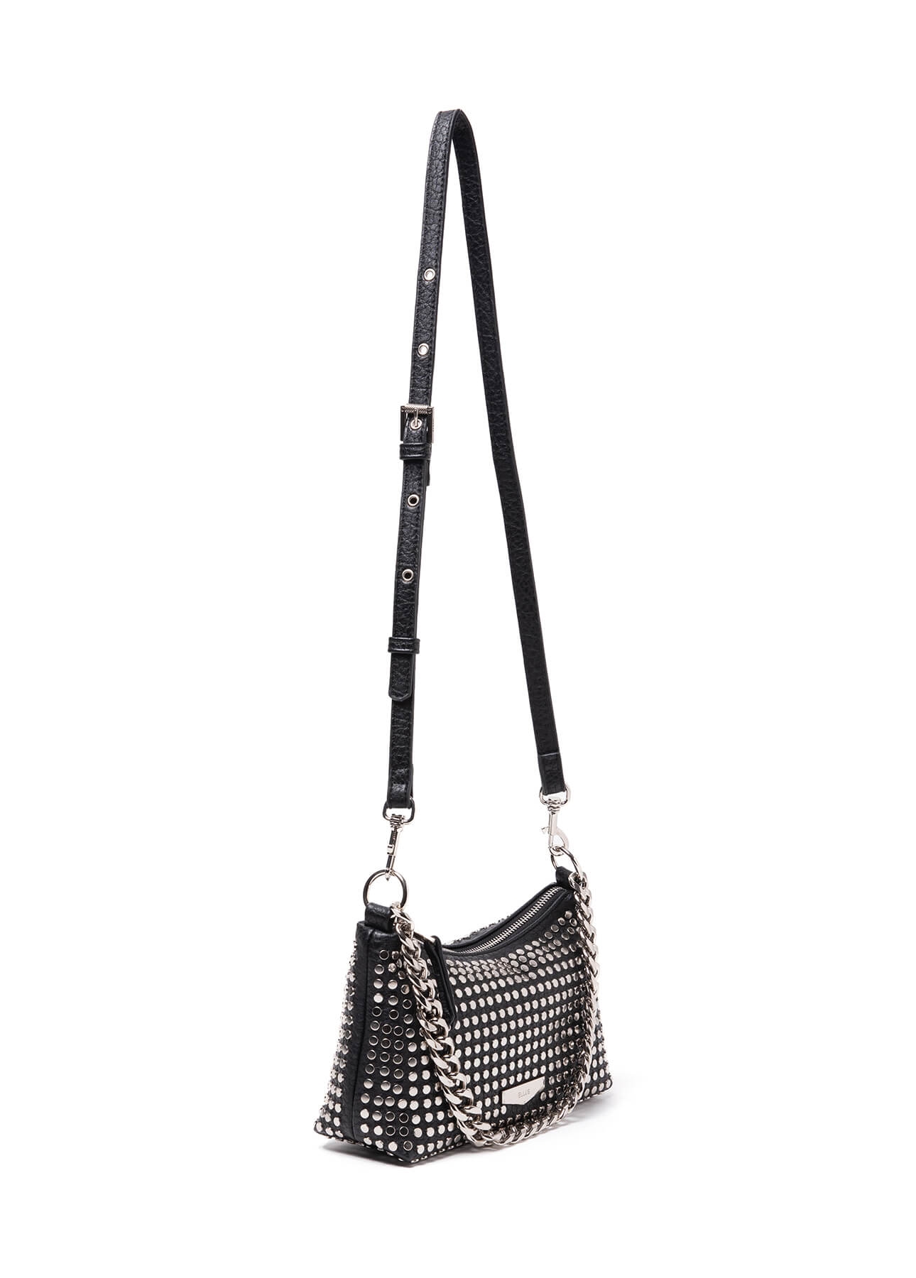 Bolsa Hobo Bag Hailey Ellus Preto
