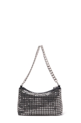 Bolsa Hobo Bag Hailey Ellus Preto
