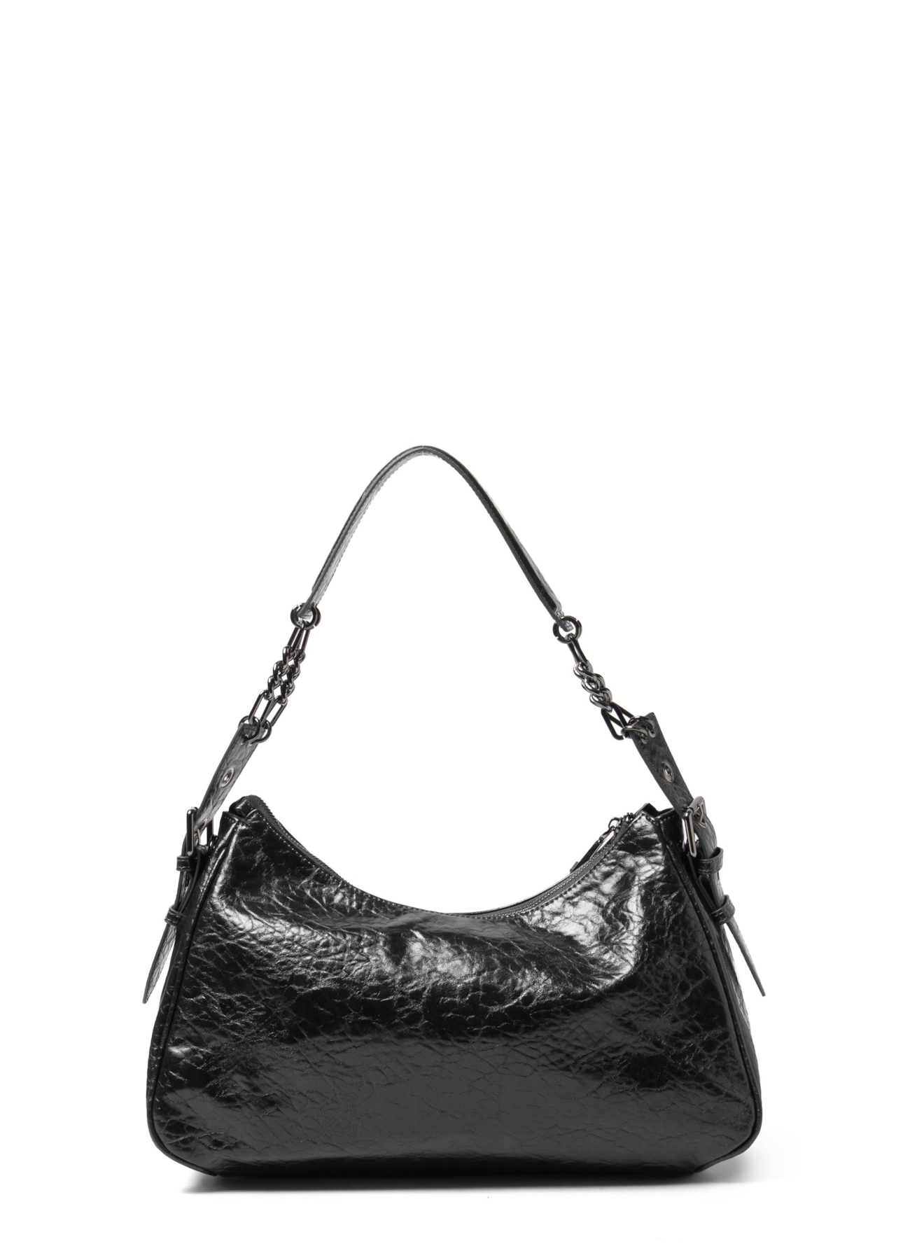 Bolsa Hobo Bag Magnolia Ellus Preto