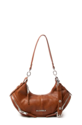 Bolsa Hobo Bag Melina Ellus Caramelo