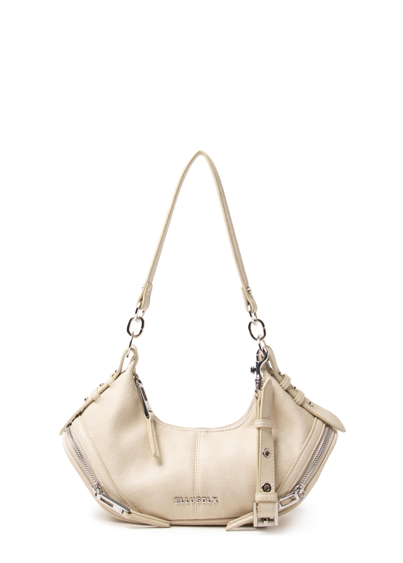 Bolsa Hobo Bag Melina Ellus Off White