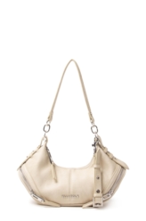 Bolsa Hobo Bag Melina Ellus Off White